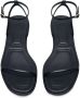 12 STOREEZ Leren sandalen Zwart - Thumbnail 5