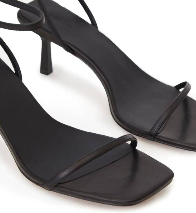 12 STOREEZ Stiletto sandalen Zwart