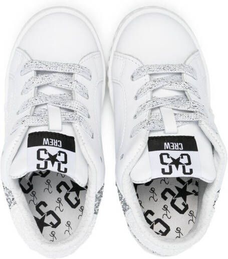 2 Star Kids Low-top sneakers Wit