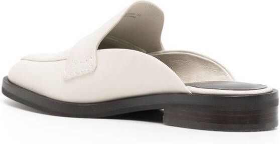 3.1 Phillip Lim Alexa leren loafers Wit