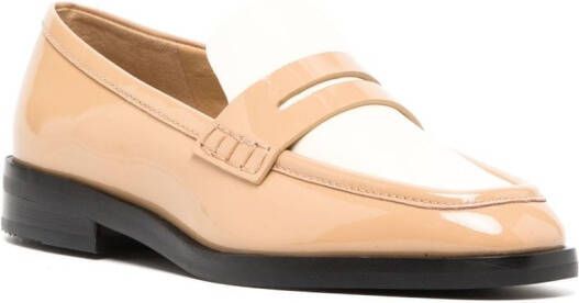 3.1 Phillip Lim Alexa leren loafers Wit