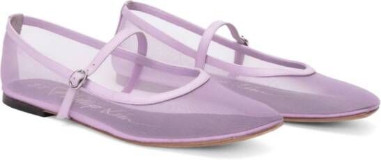 3.1 Phillip Lim ID mesh ballerina's Paars