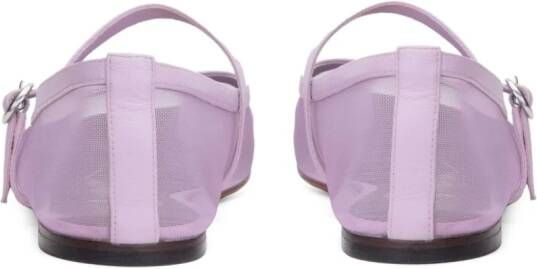 3.1 Phillip Lim ID mesh ballerina's Paars