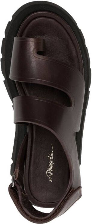 3.1 Phillip Lim Kate sandalen met chunky zool Bruin