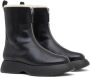 3.1 Phillip Lim Mercer leren combat boots Zwart - Thumbnail 2