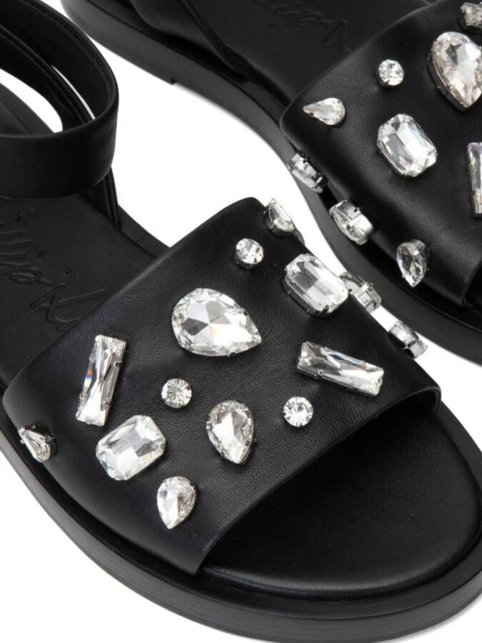 3.1 Phillip Lim Nadine sandalen verfraaid met kristallen Zwart