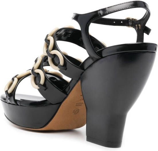 3.1 Phillip Lim Salma sandalen met plateauzool Zwart