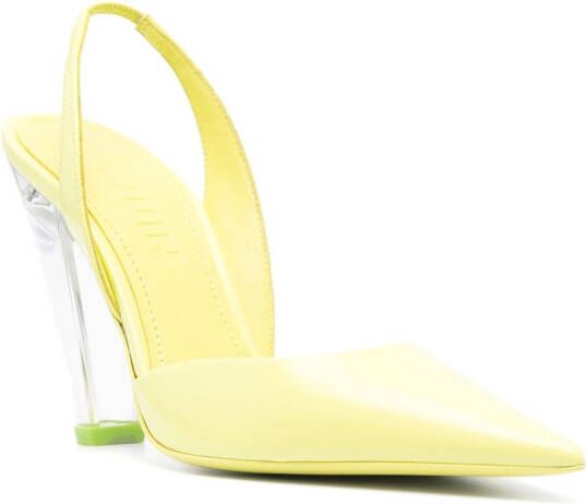 3juin Bridget slingback sandalen Geel
