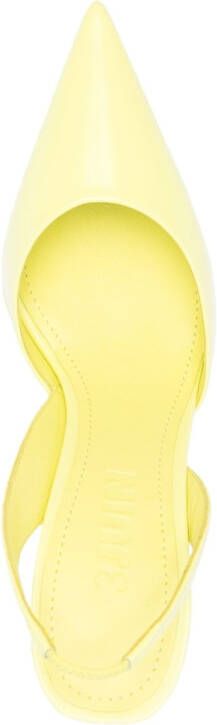 3juin Bridget slingback sandalen Geel