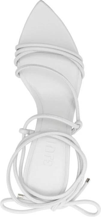 3juin Dafne Pulp 55 leren sandalen Grijs