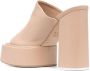 3juin Sue leren muiltjes Beige - Thumbnail 3
