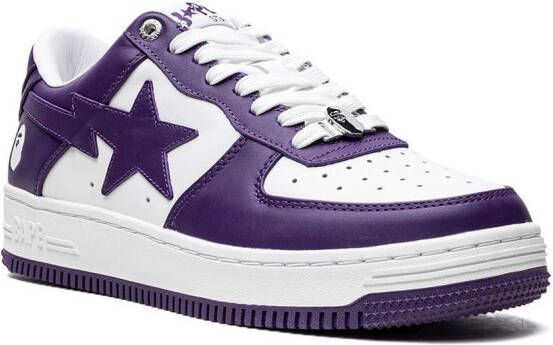 A BATHING APE BAPE STA #1 low-top sneakers Paars