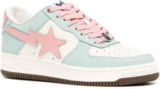 A BATHING APE STA #4 low-top sneakers Wit
