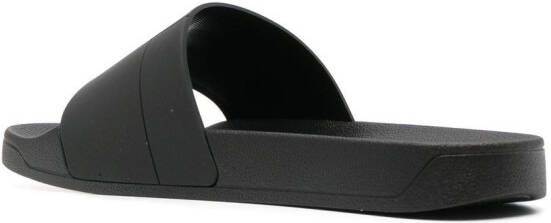 A-COLD-WALL* Slippers met logo-reliëf Zwart