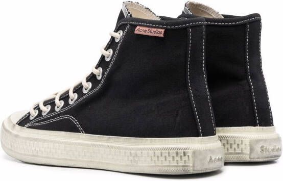 Acne Studios Ballow high-top sneakers Zwart