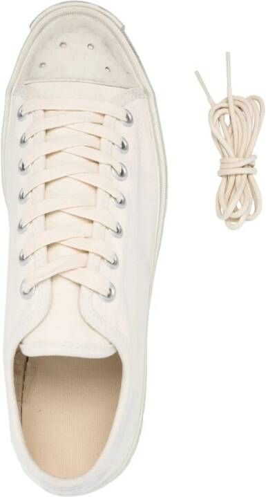 Acne Studios Ballow Tag canvas sneakers Beige