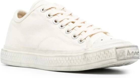 Acne Studios Ballow Tag gerafelde sneakers Wit