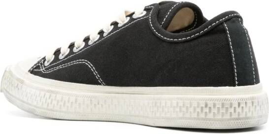 Acne Studios Ballow Tag gerafelde sneakers Zwart