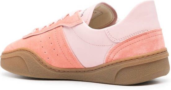 Acne Studios Bars sneakers met vlakken Roze