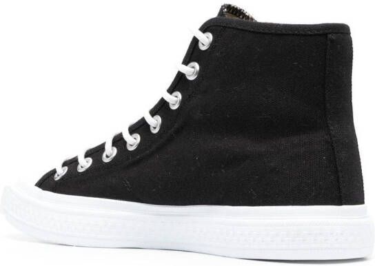 Acne Studios Sneakers met contrasterende neus Zwart