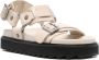 Acne Studios Leren sandalen met gesp Beige - Thumbnail 2