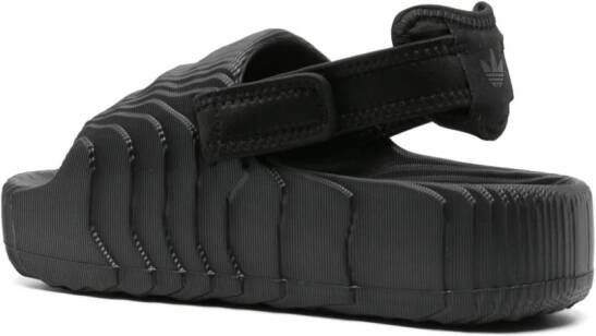adidas Adilette 22 slingback slippers Zwart