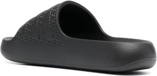 adidas Adilette Ayoon slippers met logo Zwart