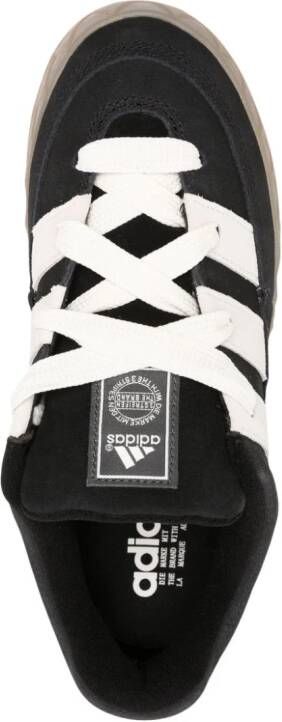 adidas Adimatic 3-Stripes suède sneakers Zwart