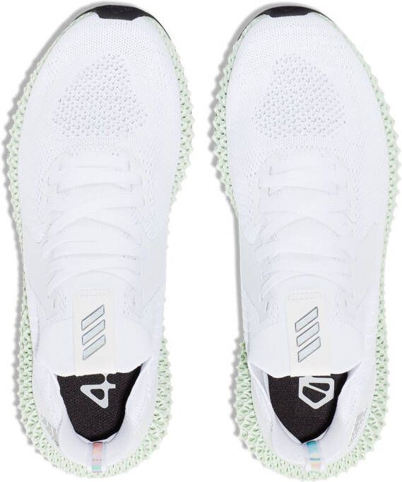 adidas Alphaedge 4D reflecterende low-top sneakers Wit
