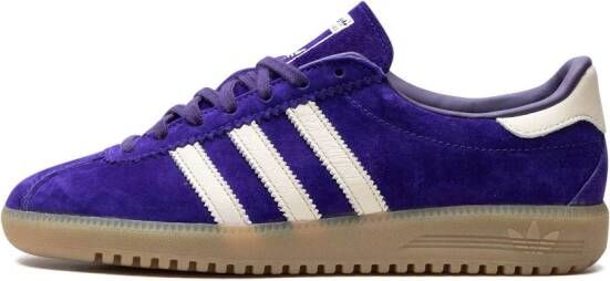 adidas Bermuda 3-Stripes suède sneakers Paars