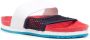 Adidas by Stella McCartney Slippers met mesh dames Stof rubberrubber 6 Blauw - Thumbnail 2