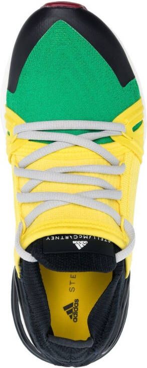 adidas by Stella McCartney Sneakers met colourblocking Geel