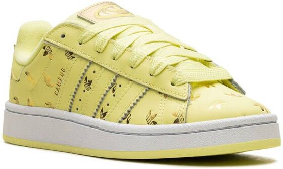 adidas Campus 00s "Allover Debossed Trefoils-Pulse Yellow" sneakers Geel