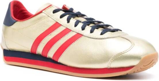 adidas Country OC leren sneakers Goud