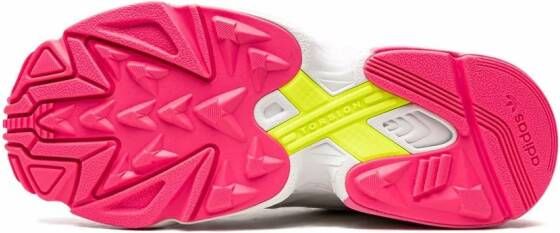 adidas Falcon sneakers met vlakken Roze