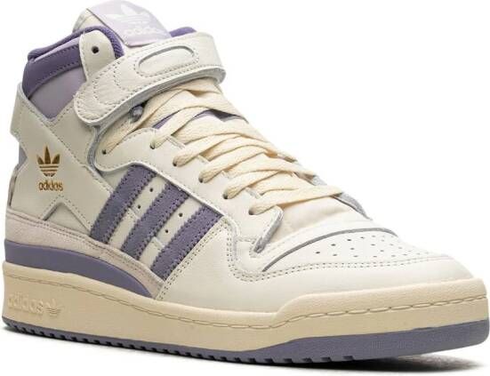 adidas Forum 84 "Off White Silver Violet" high-top sneakers Beige