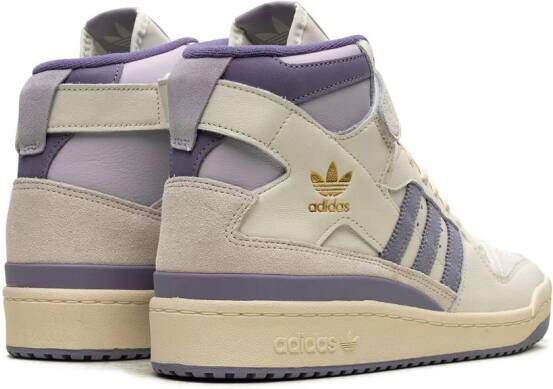 adidas Forum 84 "Off White Silver Violet" high-top sneakers Beige