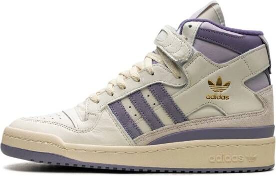 adidas Forum 84 "Off White Silver Violet" high-top sneakers Beige
