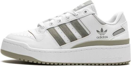 adidas Forum Bold Stripes "White Silver Pebble" sneakers Wit