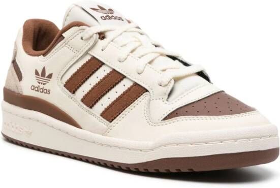 adidas Forum Low CL leren sneakers Beige