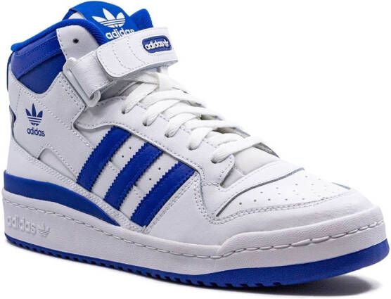 adidas "Forum Mid White Royal sneakers" Wit