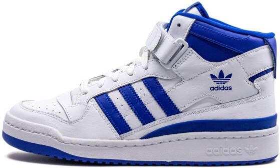 adidas "Forum Mid White Royal sneakers" Wit