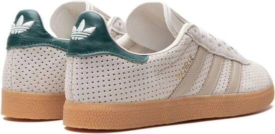 adidas Gazelle "Aluminium Collegiate Green" sneakers Beige