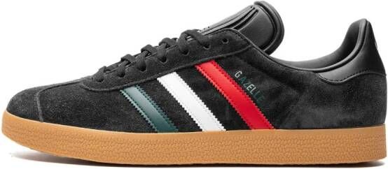 adidas Gazelle "Black Red Green" sneakers Zwart