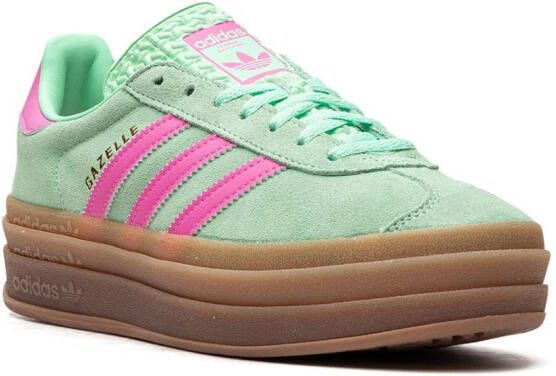 adidas "Gazelle Bold Pulse Mint Pinksneakers" Groen