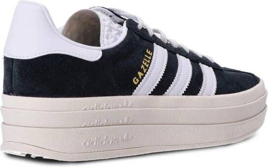 adidas Gazelle Bold sneakers met plateauzool Zwart