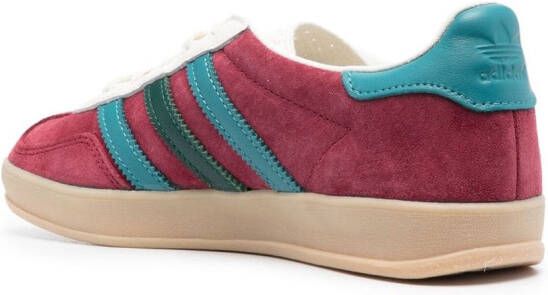 adidas Gazelle leren sneakers Rood