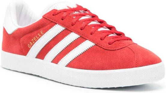 adidas Gazelle sneakers met logoprint Rood