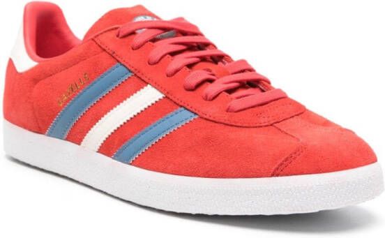 adidas Gazelle suède sneakers Rood