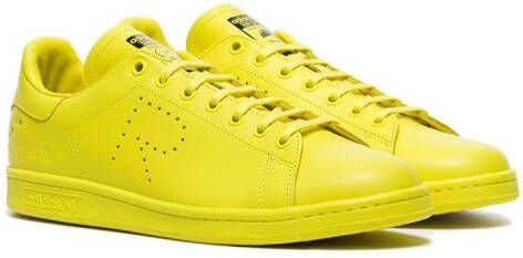 adidas gele X raf simons stan smith leren sneakers Geel